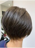 耳かけハンサムひし形ショート