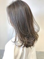 ラボヌールヘアー 札幌店(La Bonheur hair etoile) グレージュ×ミディアムレイヤー☆
