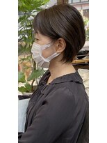 ギフト ヘアー サロン(gift hair salon) 【丸みのあるショートボブ】
