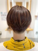 タイズ(ties) 20代30代40代前下がりハイライトストレート大人ボブリップライン