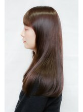 アイディール 心斎橋店(:ideal) 酸性ストレートで柔らかく艶のあるストレートヘアに☆