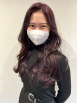 ムク 横浜店(muku)&nbsp;ダブルカラーピンクベージュベージュカラーケアブリーチレイヤー