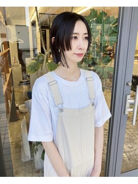 マメ(mame) モードボブ/ボブ/暗髪