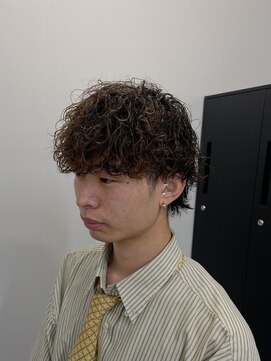 サン 大阪梅田(SUNC) 【波巻きパーマ】【メンズパーマ】