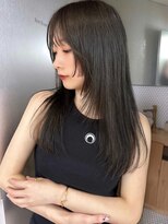 サイン 渋谷(SIGN)&nbsp;レイヤーカットイヤリングカラーインナーカラーケアブリーチ