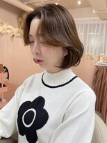ユニ 表参道(uni)&nbsp;韓国似合わせボブスタイル