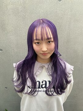 ヴァーディ オモテサンドウ(Vardy omotesando) パープルカラー・ラベンダーカラー・ハイトーンカラー