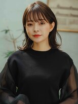 サロン ド ウィズ 西船橋店(Salon de With)&nbsp;ミディアムボブ/アッシュブラウン/ココアグレージュ30代40代50代