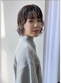 春夏パーマ×ボブ