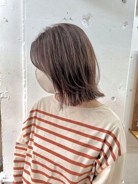 シエン 恵比寿(CIEN) 【外ハネ韓国ボブ】ミディアムレングスのボブレイヤー