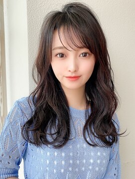 アフロート ディル(AFLOAT D'L) 2wayバングでイメチェン！顔まわりレイヤーくびれヘアが人気◎