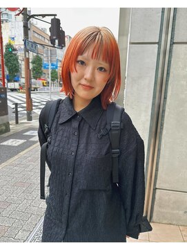 バディヘア ルーツ(BUDDY HAIR ROOTS) 顔周りレイヤー/ルーツカラー