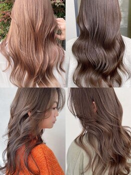マーシアバイアルティナ 蒲田店(Marcia by artina)の写真/【蒲田/蒲田駅徒歩3分】オシャレに明るく染めたい大人女性に◎他のサロンでは出せない色味が出せる♪