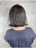 ☆切りっぱなしボブ　愛されショートボブ　小顔ボブ