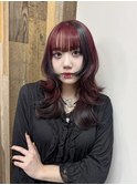 【新潟/古町】20代デザインカラー ロングウルフ