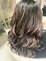 エフエフヘアー(ff hair) back style☆3Dハイライトカラーvol.828