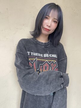 コアフュールブランコ(Coiffure BRANCO) BRANCO - ブリーチ必須 Navy Greige