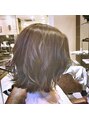 オーブ ヘアー スペース 新宿店(AUBE HAIR space)&nbsp;ロングからバッサリ☆ハイライトxグレージュで動きを出して
