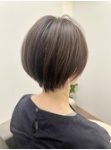 【山科】ショートレイヤー×前髪有り 20代30代40代50代【中村】