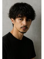 アクティ(actie) メンズパーマメンズカット/ツイストスパイラル/ニュアンスパーマ