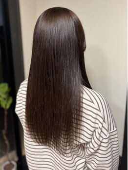 サロン 和の写真/天然成分100%の【トンソーネヘナカラー】取り扱い◎ダメージ補修しながら艶髪が叶うプレミアムカラーも★