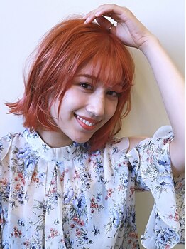 トラックヘアークリエイト(TRACK HAIR CREATE)の写真/ダメージを最小限に抑えたカラーで、透明感のある髪色に☆自然な仕上がりで、あなたの魅力を引き出します♪