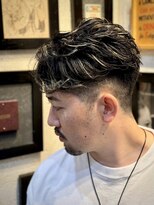 ヒロギンザバーバーショップ 神楽坂店(HIRO GINZA BARBER SHOP)&nbsp;ハイライトパーマ