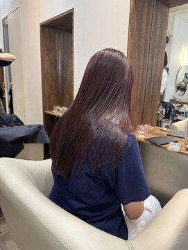 ラウブロッサム 大宮西口店(Lau Blossom) ブリーチ無しダブルカラー