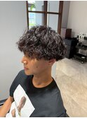 【長野市/メンズ】カット×スパイラルパーマ
