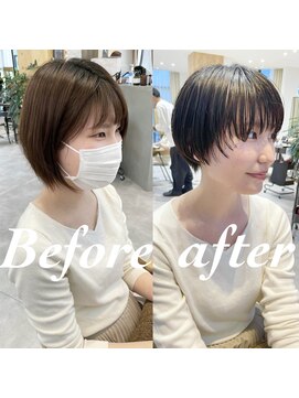 ビュートヨナカ(VIEW TOYONAKA) 【30代/40代/50代】ショートボブ/フェイスレイヤー/阪急豊中