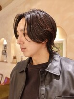 ビュートリアム265(BEAUTRIUM 265)&nbsp;#メンズミディアム・ウルフ・毛流れパーマ・ニュアンスパーマ