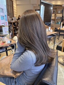 ラボヌールヘアーレーヴ 池袋店(La Bonheur hair reve) 柔らかオリーブベージュ [近藤]