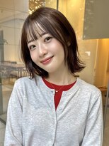 キイ ギンザ(k.e.y GINZA)&nbsp;【チョコレートカラー/ボブレイヤー】銀座/東銀座/銀座美容室