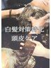 《平日限定☆30代～の若見え美髪ケア》白髪対策特化☆頭皮ケア￥27500→19800