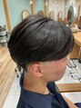 アグ ヘアー フィガロ 北上店(Agu hair figaro) テーパーフェードフェザーパーマ