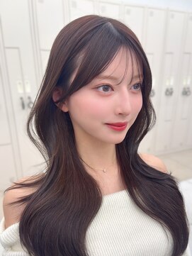 コア 銀座(COA) カットカラー、顔まわり、レイヤーカット