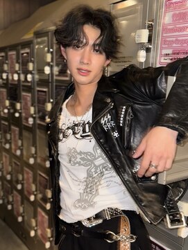 アクシス ナゴヤ(AXIS NAGOYA) 北野MEN’S/リバースセンターパート/ニュアンスパーマ/名古屋駅