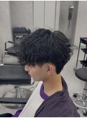 Vマッシュシャドウパーマ