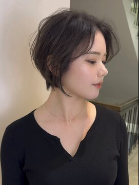 アクシス ナゴヤ(AXIS NAGOYA) 北野ピンクベージュ/イメチェン/クールショート/前髪/名古屋駅