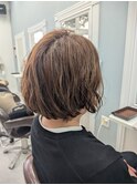 ショートボブパーマ