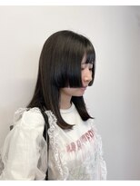 メゾンドイギー(MAISON de IGGY)&nbsp;姫カット/顔周りカット/広め切りっぱなし姫カット