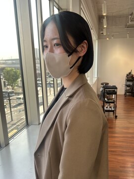 クシュ(cuchou) 耳掛けもかわいいタッセルボブ　岡山　髪質改善　岡山駅