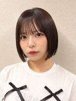 サンドレオ 新宿店(sand Leo)&nbsp;あご下１センチ小顔ボブ／ボブ／レイヤー／髪質改善