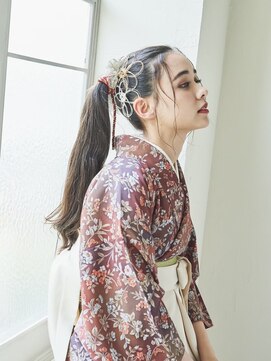 シャルメ 三宮店(CHARMER) 卒業式に！タイトポニースタイル