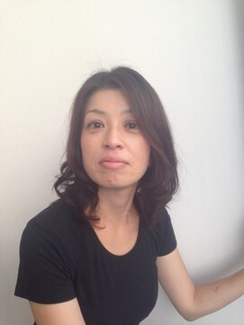 フェリシータ 緑地公園店(felicita) 暗髪ナチュラルカール＠大人かわいい甘辛ハンサムミディ