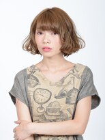 ヘアアンドメイク アース 聖蹟桜ヶ丘店(HAIR&MAKE EARTH) 毛先カールショートボブ【EARTH聖蹟桜ヶ丘】