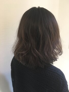 ヘアーサロングランデ 高円寺(hair salon Grande) ゆるふわスモーキーアッシュボブ