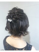 アルクバイネオリーブ 荻窪店(arc by neolive)&nbsp;ショートハーフアップスタイル☆arc by neolive 荻窪