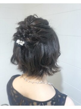 アルクバイネオリーブ 荻窪店(arc by neolive) ショートハーフアップスタイル☆arc by neolive 荻窪