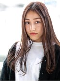 アッシュブラウンベージュで艶感アップ☆